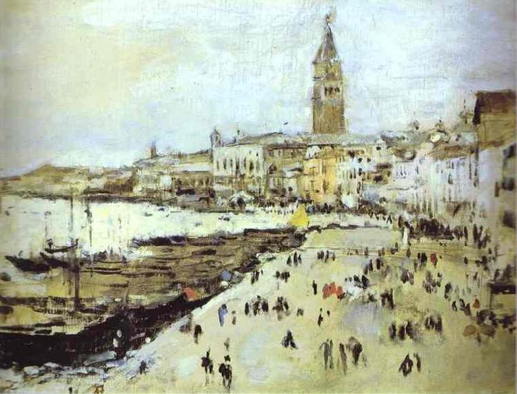 Valentin Serov Seaside in Venice. Study